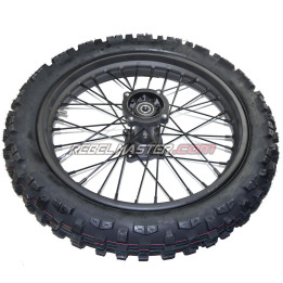 Roda traseira de motocross de 16" com pneu