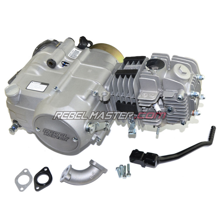 Moteur Rebel Master 125cc Pit Bike compatible 4 v. manuel.