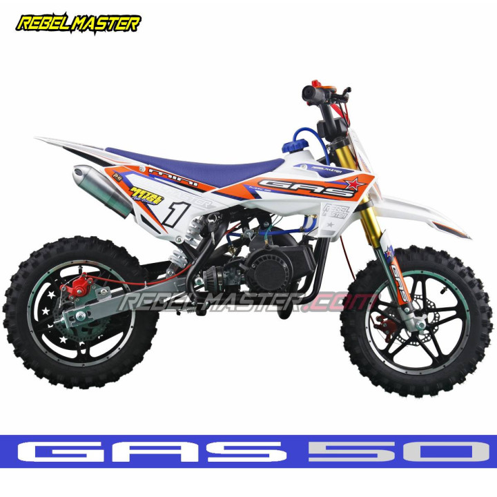 Minimoto de cross Infantil Rebel Master GAS 50 Mini