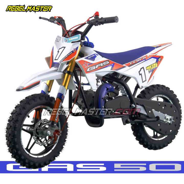 Minimoto de cross Infantil Rebel Master GAS 50 Mini