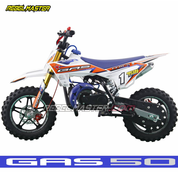 Minimoto de cross Infantil Rebel Master GAS 50 Mini
