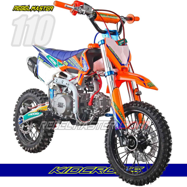 Rebel Master Kidcross 110 - Pit Bike sans embrayage
