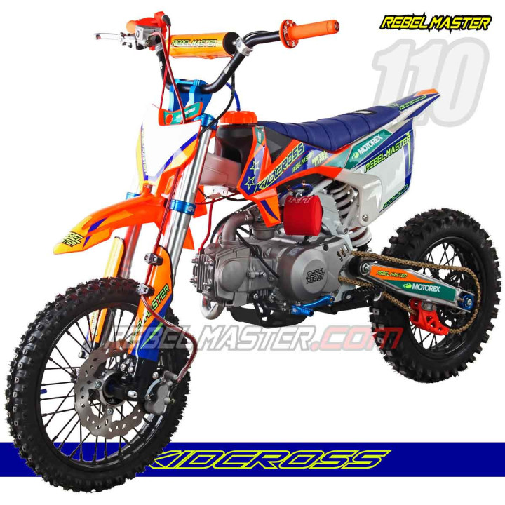 Rebel Master Kidcross 110 - Pit Bike sans embrayage