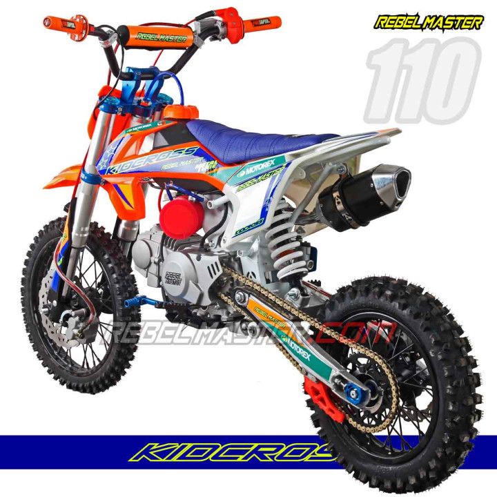 Rebel Master Kidcross 110 - Pit Bike sans embrayage