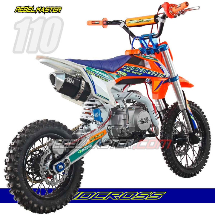 Rebel Master Kidcross 110 - Pit Bike sans embrayage