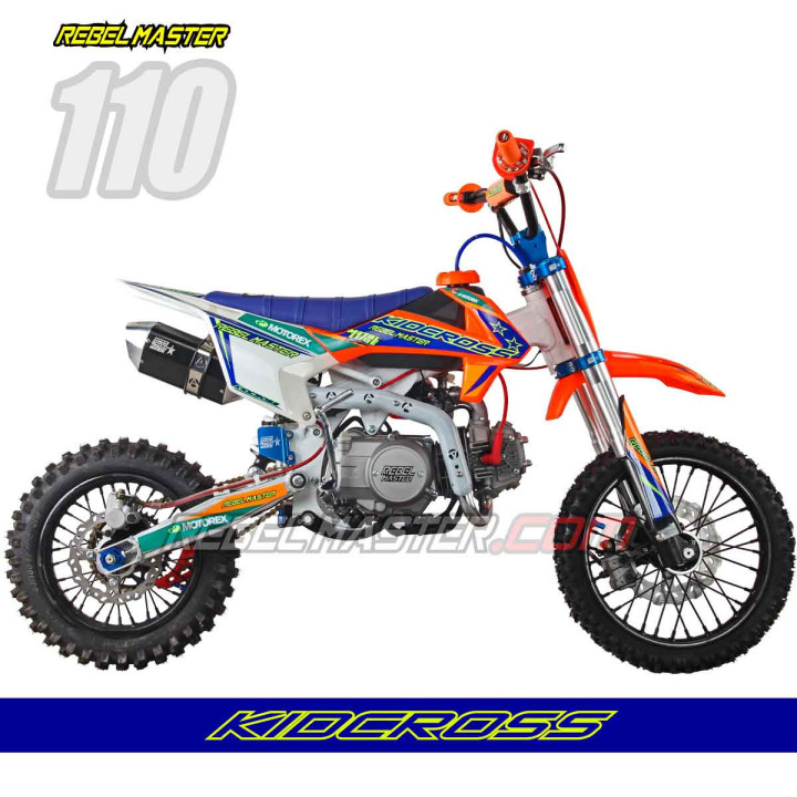 Rebel Master Kidcross 110 - Pit Bike sans embrayage