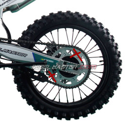 Rueda trasera 18" Sabre 250