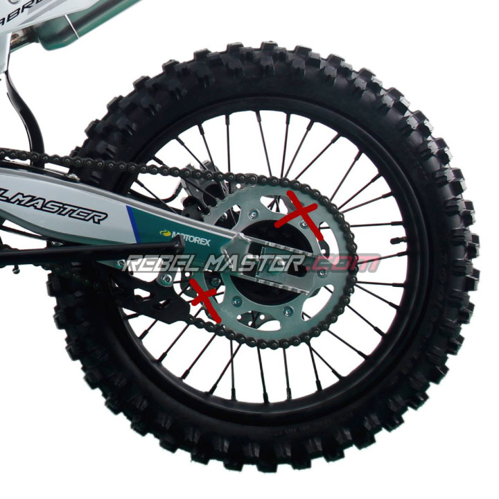 Rueda trasera 18" Sabre 250