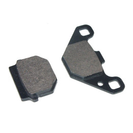 Pastilhas de travão dianteiras 1 pistão