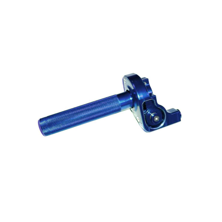 Punho de gás curto CNC com polia visível
