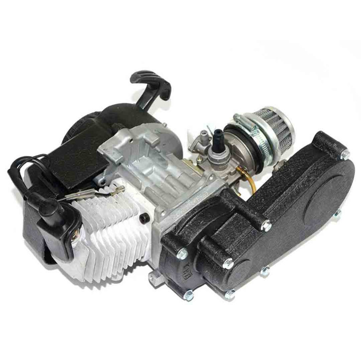 Moteur minibike 49cc complet avec gros réducteur