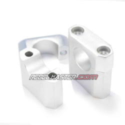 Risers de guiador modelo pole4 para tubo de 28 mm