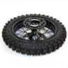 Roda traseira de motocross de 12" com disco e roda dentada