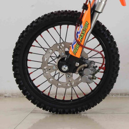 Rueda delantera de cross 14" con disco