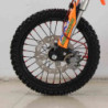 Roda dianteira de motocross de 14" com disco 220mm.