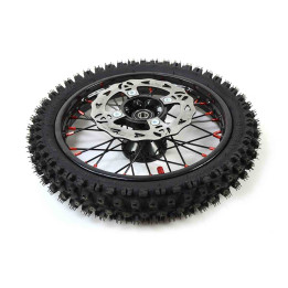 Roue avant motocross complète 12"