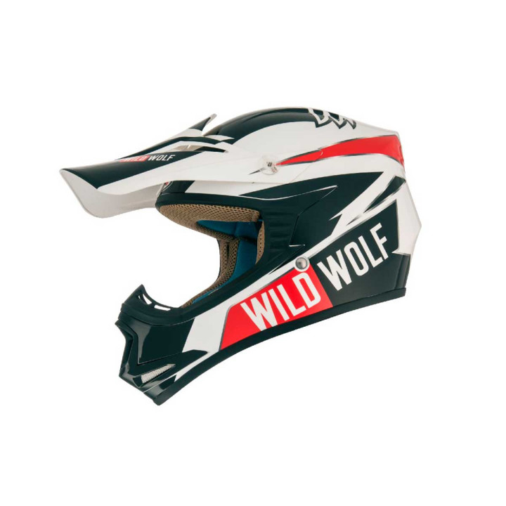 Casco Shiro Wild Wolf Kids