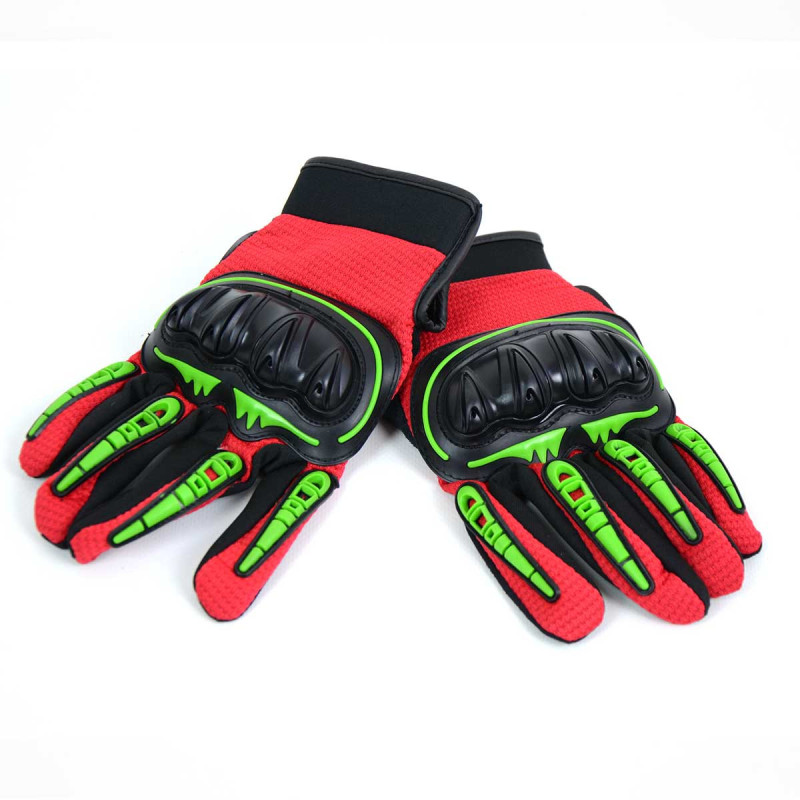 Gants Monster Racing Motocross Rouge