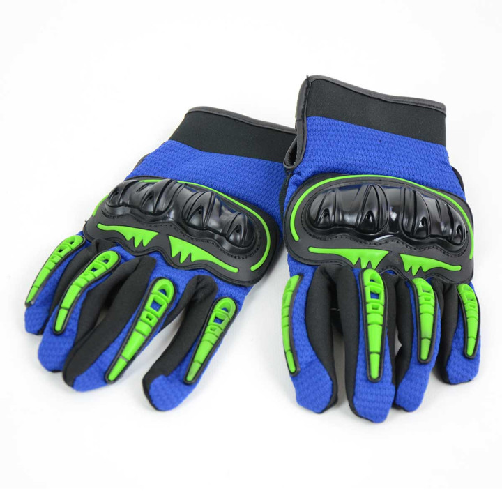 Guantes Cross Racing Monster Azul