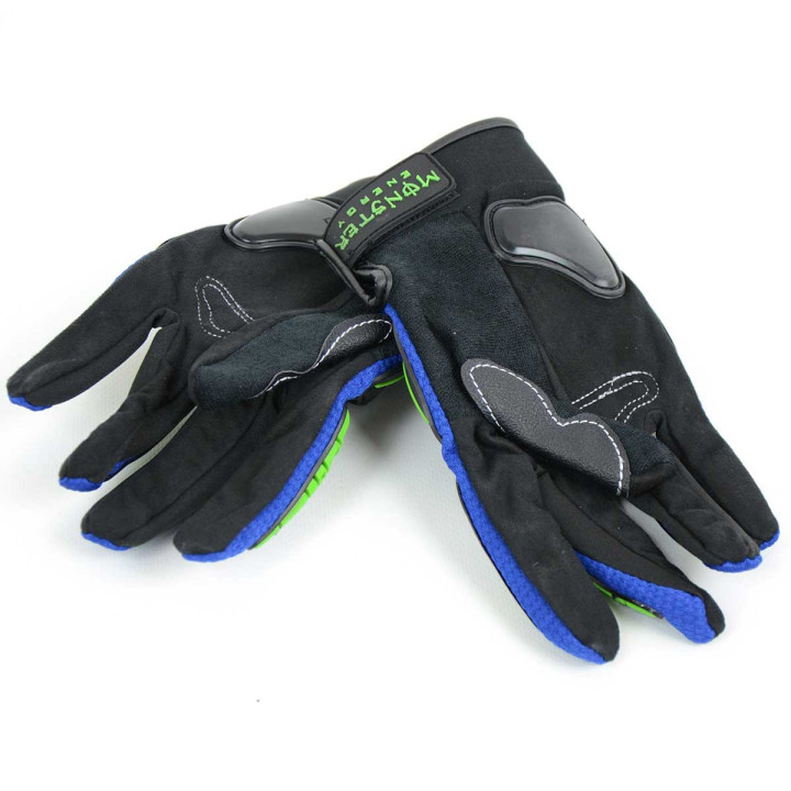 Guantes Cross Racing Monster Azul