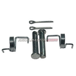 Ressorts et axes pour repose-pieds